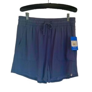 NWT Hurley Vintage Indigo Blue Women's Casual Shorts Workout Activewear Size M